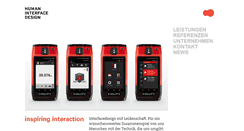 Desktop Screenshot of human-interface.de